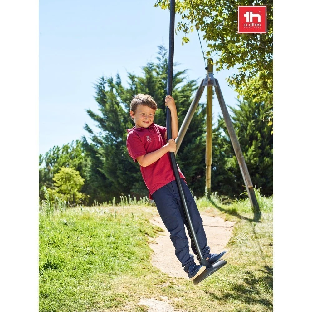 THC ADAM KIDS. Polo in cotone a maniche corte per bambini (unisex) - 30173