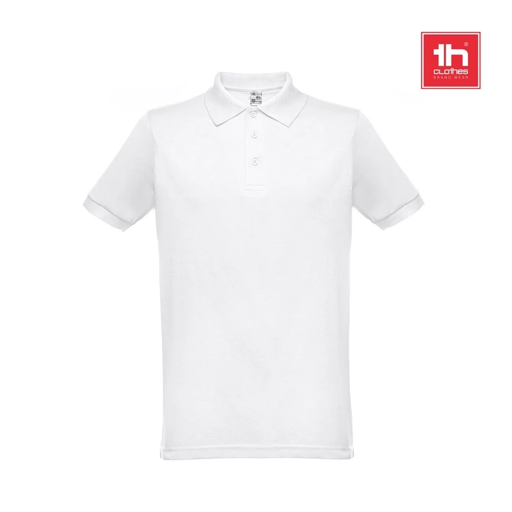 THC BERLIN WH. Polo da uomo a maniche corte. colore bianco - 30175