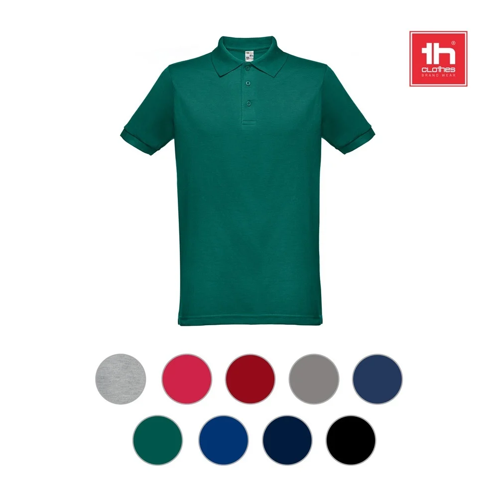 THC BERLIN. Polo da uomo a maniche corte - 30176