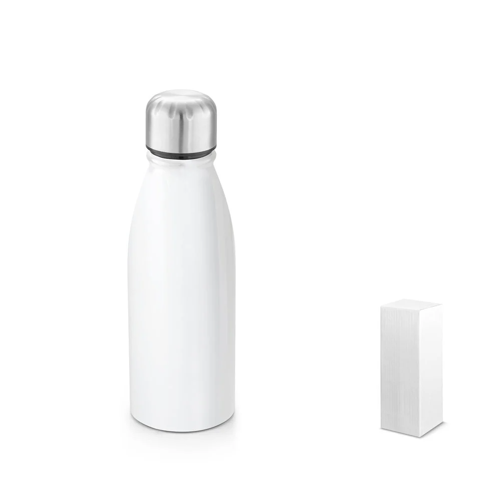 BILLY. Borraccia in alluminio con tappo in acciaio inox per la sublimazione 500 mL - 94957